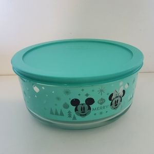 Disney Pyrex glass food storage USA